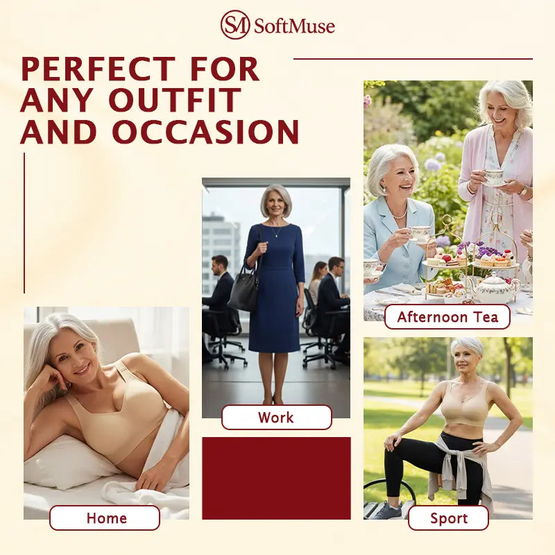 SoftMuse - LAST DAY SALE 70% OFF - Super firming Wirefree Bra